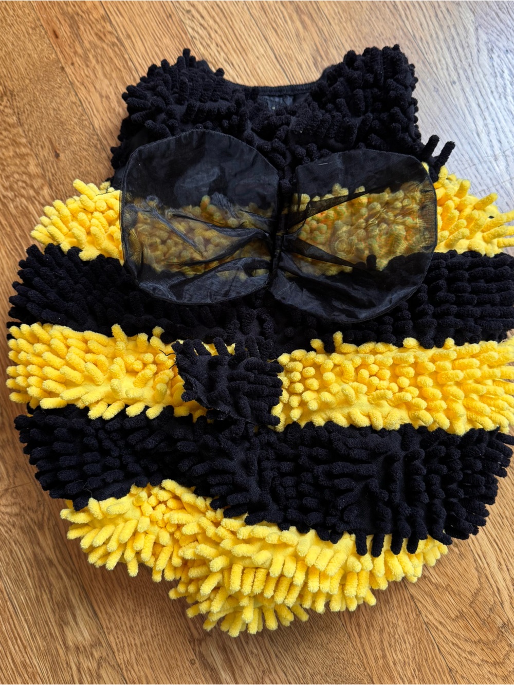 Bumble bee costume baby toddler sz 12-18 mo black & yellow Halloween - Picture 2 of 6